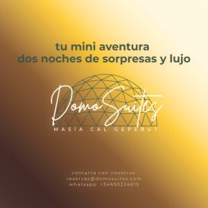 Pack 2 noches domosuites